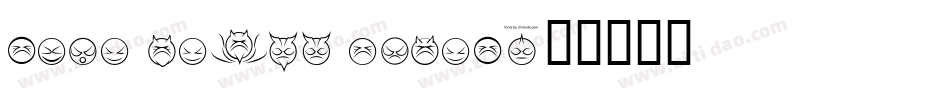 Some Devil Faces字体转换